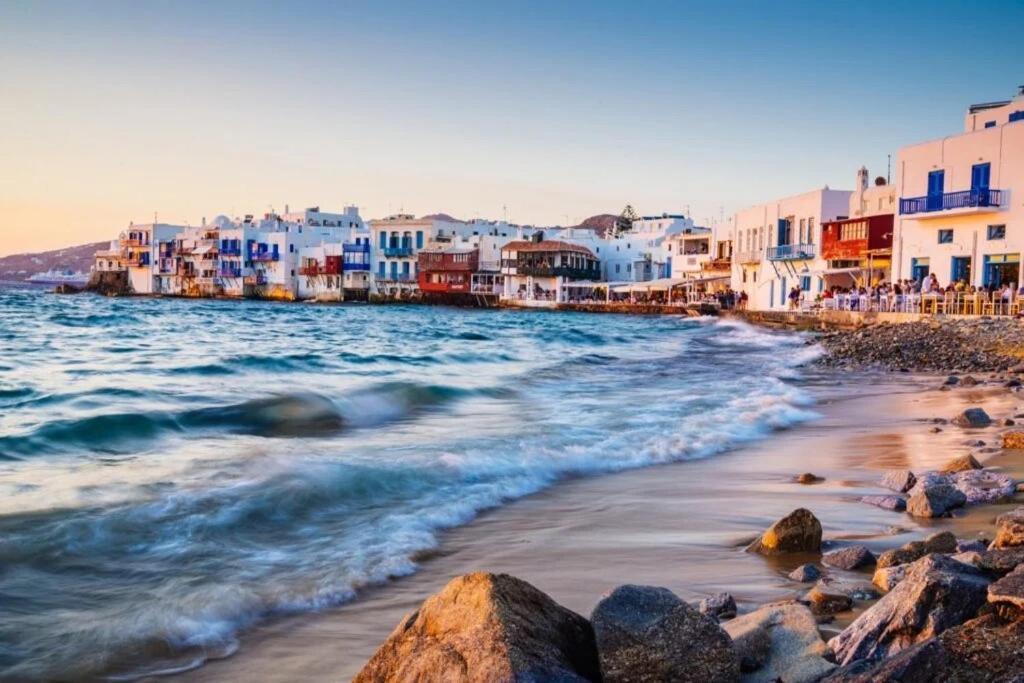 Budget Downtown Apartment- Harma I Mykonos Town Екстериор снимка